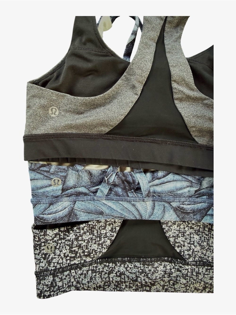 Lululemon Sports Bra Lot (3) Size 6
